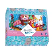 Janod Atelier Kreativni set DIY Ustvari si sam 3D Spalnica morske deklice Magični ocean