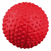 Žoga za psa - piskajoča, gumijasta, 5,5 cm