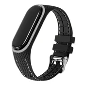 OEM Elastomerni pasek LIFESTYLE za XIAOMI Mi Band 7, črn (03)