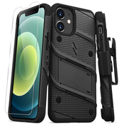 ZIZO Bolt zaščitna torbica Military Grade z zaščitnim steklom za iPhone 12 mini