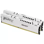 Kingston Technology FURY Beast 32GB 6400MT/s DDR5 CL32 DIMM (Komplet 2) Bela EXPO