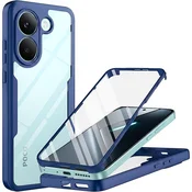Hibridni Full body ovitek Techsuit ColorVerse 360 za Xiaomi Poco X8 Pro - blue