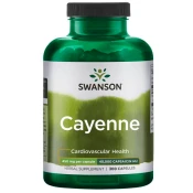 Swanson Cayenne (Kajenski poper), 450 mg, 300 kapsul
