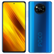 XIAOMI obnovljen pametni telefon Poco X3 NFC 6GB/128GB, Cobalt Blue