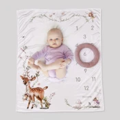 Baby Textil podloga za slikanje beba, Bambi