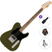 Fender Squier Sonic Esquire H LRL Basic SET Olive Elektricna gitara