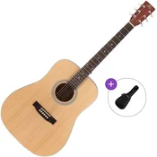 SX SD204 Basic SET Natural Akustična kitara