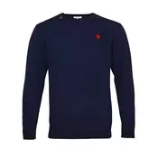 U.S. POLO ASSN. Pulover  temno modra / rdeča