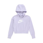 Nike Sportswear Sweater majica, svijetloljubicasta / bijela