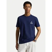 Polo Ralph Lauren Majica 710981136009 Mornarsko modra Regular Fit