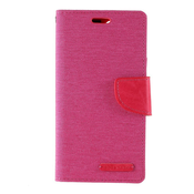 Torbica Goospery Canvas Diary za iPhone 13 Mini - roza