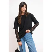 Trendyol Milla ženska majica Twoss26Ts00191, crna