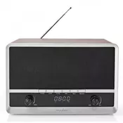 RDFM5200BN Prenosni retro radio prijemnik 12W, FM, AUX, Bluetooth, Alarm, 1200mAh, 522-1620kHz