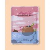Esfolio Maska iz tkiva z vitaminom C Vitamin C Ampoule Mask Sheet - 25 ml/1 kos