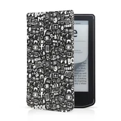 CONNECT IT Kovček Doodle za PocketBook 629/634, DOODLE-BLACK