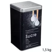 FIVE DOZA ZA ŠECER SUGAR 10.7X18.4CM METAL CRNA