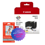Canon - Komplet tinta Canon PGI-1500XL (BK/C/M/Y), original + foto papir Canon po SUPER cijeni