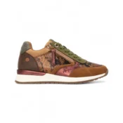 Refresh za ženske. 17317701-CAMEL Superge 173177 brown (41), Rjava, Ravna stran, Zip, Priložnostno