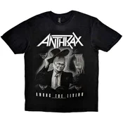 Anthrax Among the Living Black M Majica