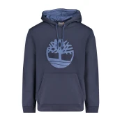TIMBERLAND MENS BLUE ZIP-UP SWEATSHIRT