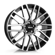 FELNA ALU 16X7.0 4/108 ET18 65.1 MOMO REVENGE EVO MATT BLACK POLISHED