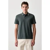 BOSS Orange polo majica moška bombažna Passerford