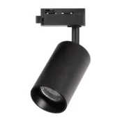 Spot svetiljka za 1-fazni šinski sistem PIPE 1xGU10/10W/230V crna
