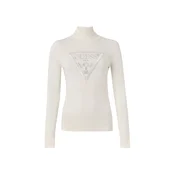 GUESS Pulover HALLIE kremna/srebrna