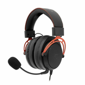 Slušalice+mikrofon WHITE SHARK GH-2341 Gorilla - crno/crvene