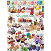 COBBLE HILL Uganka Cupcake Time 1000 kosov