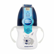 Canpol babies Sleepy Koala Easy Start Anti-Colic Bottle Blue 0m+ otroška steklenička proti krčem 120 ml za otroke