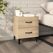 vidaXL vidaXL Nočna omarica sonoma hrast 40x35x47,5 cm, (20730038)