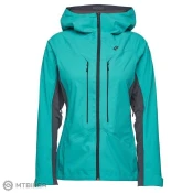 Black Diamond Ženska jakna DAWN PATROL HYBRID SHELL, temna patina (M)