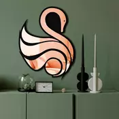 Wallity Ogledalo Ozgl527, 36x48 cm, Rose-gold