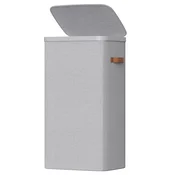 Songmics Košara za perilo 170 L 2 predelka 56x40x75 cm siva
