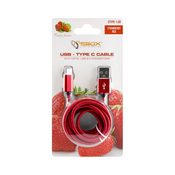 SBOX Kabel USB A-C 1,5m rdeč SBOX USB-TYPEC-15R