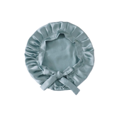 INF Nastavljiva svilena spalna kapa za dolge lase, 100 % svila murve LightBlue, (21276707)