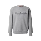La Martina Sweater majica  tamo siva / siva melange