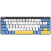 DAREU mechanical keyboard EK868 Bluetooth, white-blue-yellow (6950589911362)