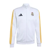 ADIDAS PERFORMANCE Športna jopa na zadrgo Real Madrid DNA temno modra / temno rumena / rdeča / bela