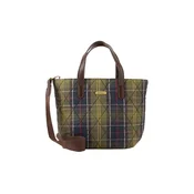 Barbour Ročna torbica Classic mornarska/temno rjava/temno zelena/češnjevo rdeča