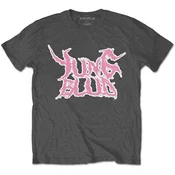 Yungblud DEADHAPPY Pink (Back Print) Charcoal Grey L Majica