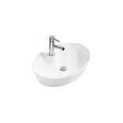 Mexen Aida umivalnik nad pultom 55 x 40 cm, bel - 21205500