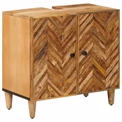 Ormaric za umivaonik Smeda 62 x 33 x 58 cm Cvrsto drvo manga