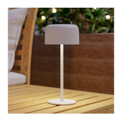 Eglo 901892 - LED sončna namizna svetilka ROCCANOVA LED/2,8W/3,7V IP44 bela