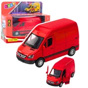 Metalni kombi za igru sa zvucnim i svjetlosnim efektima 1:32 - crveni