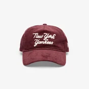 Čepica New Era 9TWENTY A-Frame MLB Cord Script New York Yankees Maroon Universal