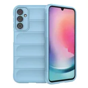 Magic Magic Shield futrola za Samsung Galaxy A24 4G (oklopna, svijetloplava)