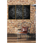 WALLXPERT Dekorativna uramljena MDF slika (3 komada) Artsmdfdkset13