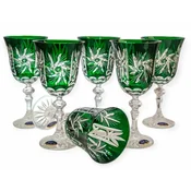 Marika Kozarci za vino Emerald Crystal 220 ml Mlinček za olive